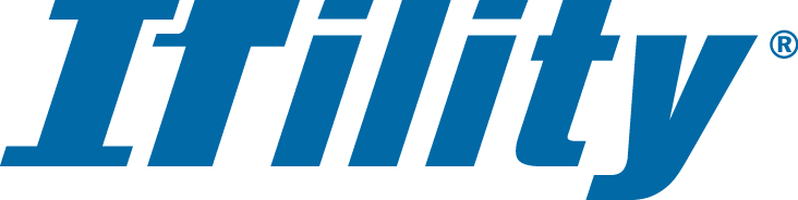 ITility Logo in Blue Color on a Transparent Background
